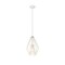 Z-Lite Quintus 1 Light Mini Pendant, Gloss White 442MP12-WH - alternate 4